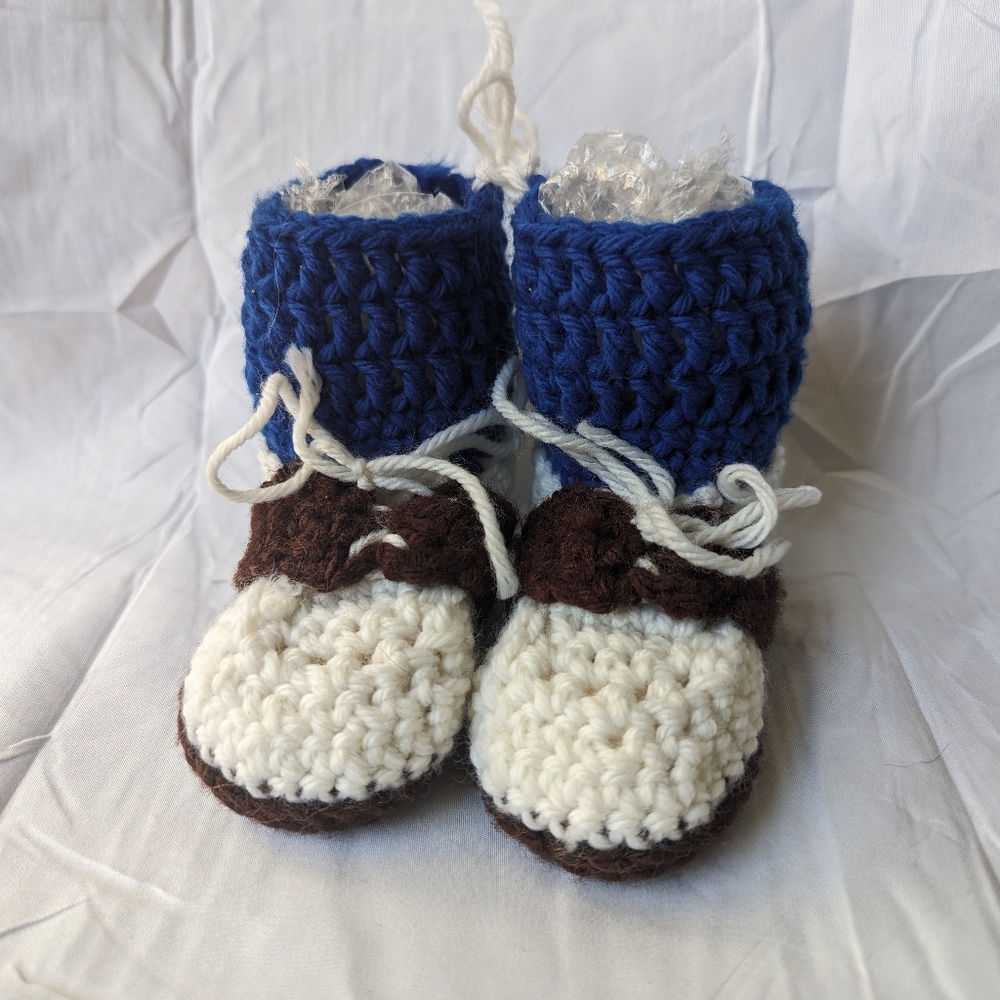 Side Saddle Style Baby Booties